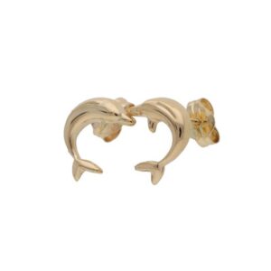 Örhänge 18k delfin